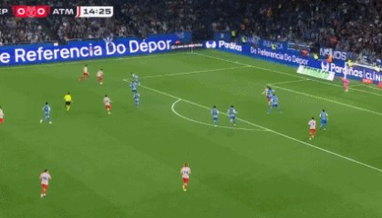 九游娱乐官网-半场：马竞0-0拉科，格列兹曼、鲁杰里射门中框